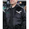 Josh Shapiro Eagles Black Bomber Jacket