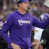 Kevin O'Connell Vikings Long Sleeve Hooded T-Shirt