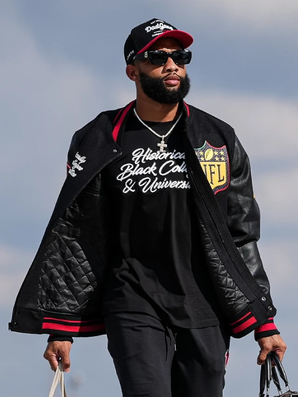 KhaDarel Hodge HBCU Pan-African College Varsity jacket