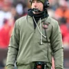 Kyle Shanahan 49ers Military Bomber Jacket