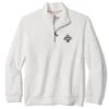 LA Dodgers Tommy Bahama 2025 World Series Champions Half-Zip Jacket White
