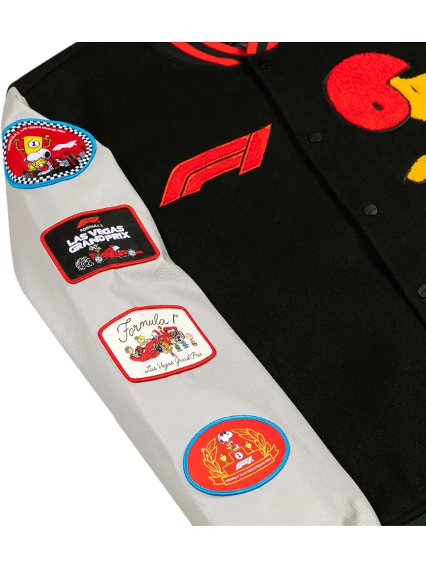 Las Vegas Grand Prix F1 x Peanuts Varsity Jacket