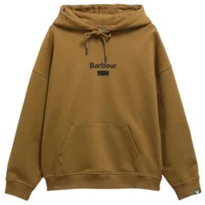 Levi's x Barbour Graphic Hoodie Brown