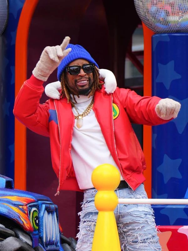 Lil Jon Macy’s Thanksgiving Red Hooded Jacket