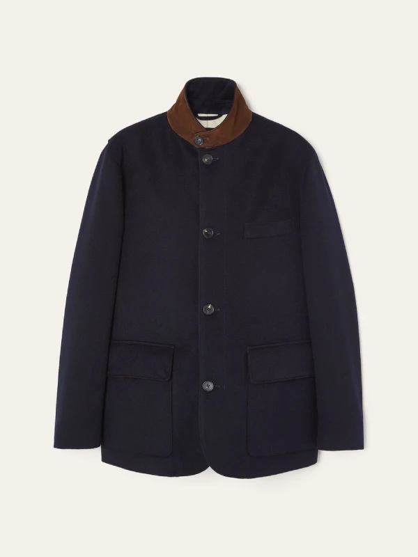 Loro Piana Roadster Jacket Blue