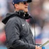 Los Angeles Chargers Jim Harbaugh Black Jacket
