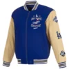 Los Angeles Dodgers JH Design Back-To-Back World Series Champions Twill Full-Zip Jacket