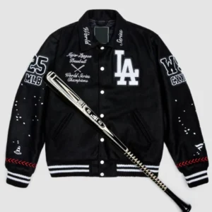 Los Angeles Dodgers Joshua Vides x Fanatics World Series Champions Varsity Jacket
