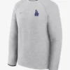 Los Angeles Dodgers Nike Tech Fleece Sweatshirt Grey