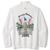 Los Angeles Dodgers Tommy Bahama 2025 World Series Champions Montego Bay Half-Zip Jacket - White