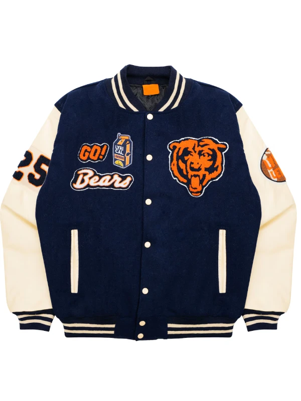 Lyrical Lemonade x Chicago Bears Letterman Varsity Jacket