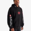 Malbon Golf x F1 LVGP Fesque Delta Hoodie Black
