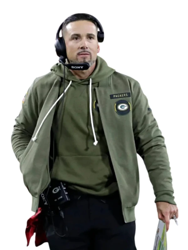 Matt LaFleur Packers 2025 Salute To Service Jacket