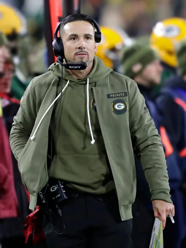 Matt LaFleur Packers Salute To Service 2025 Jacket