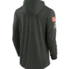 New York Giants Salute to Service Long Sleeve Hooded T-shirt