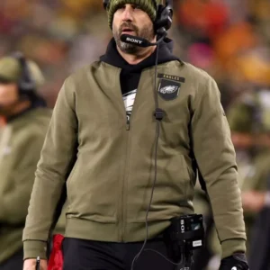 Nick Sirianni 2025 Salute To Service Eagles Jacket