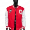 Ohio State University Bryce Harper Red Varsity Jacket