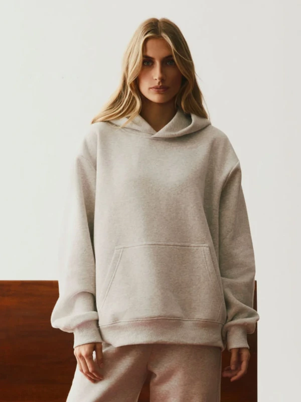 Parke Boston Hoodie Grey