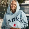 Parke Varsity Star Blue Hoodie