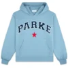 Parke Varsity Star Hoodie Blue
