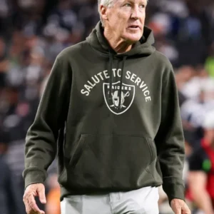 Pete Carroll Salute To Service Raiders Hoodie