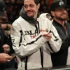 Pete Davidson Monday Night RAW White Leather Jacket