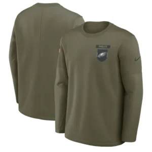 Philadelphia Eagles 2025 Salute to Service Long Sleeve Shirt