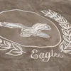 Philadelphia Eagles Mitchell and Ness Tan-Cream Varsity Jacket