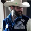 Post Malone Thanksgiving Halftime Show 2025 Cowboys Varsity Jacket