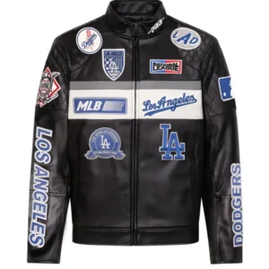 Pro Standard Los Angeles Dodgers Moto Jacket