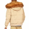 Rockstar Beige Puffer Jacket