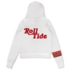 Roll Tide Alabama Hoodie White