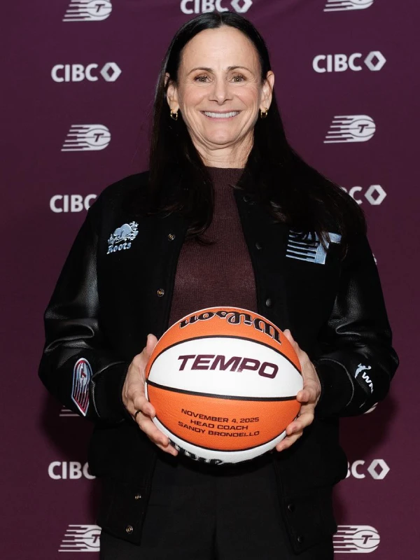 Sandy Brondello Roots Toronto Tempo Bomber Jacket