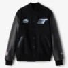 Sandy Brondello Roots Toronto Tempo Varsity Jacket Black