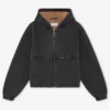 Scuffers Denim Dark Work Jacket Grey