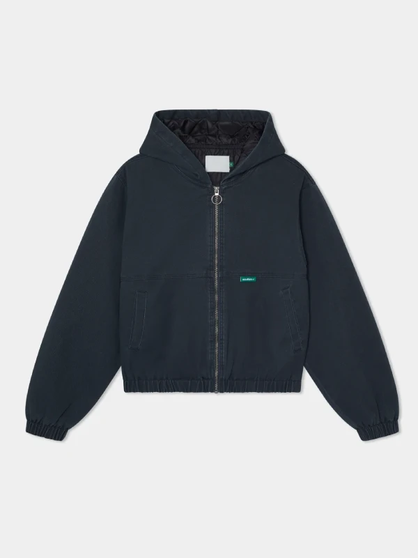 Scuffers Stained Work Jacket with Hood