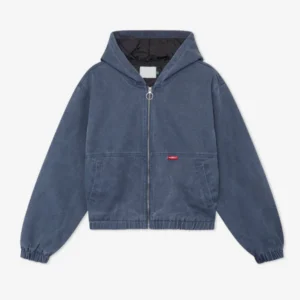 Scuffers Stained Work Jacket Blue