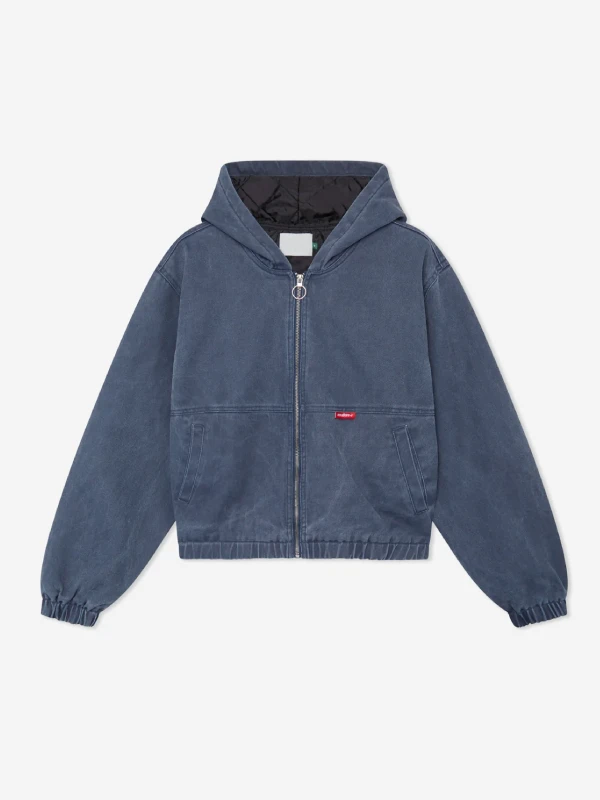 Scuffers Stained Work Jacket with Hood