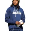Seattle Seahawks Nike Sideline Initial Home Hoodie Navy