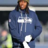 Seattle Seahawks Nike Sideline Initial Home Navy Hoodie