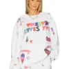 Somebody Loves You Crewneck White