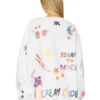 Somebody Loves You Sweatshirt White
