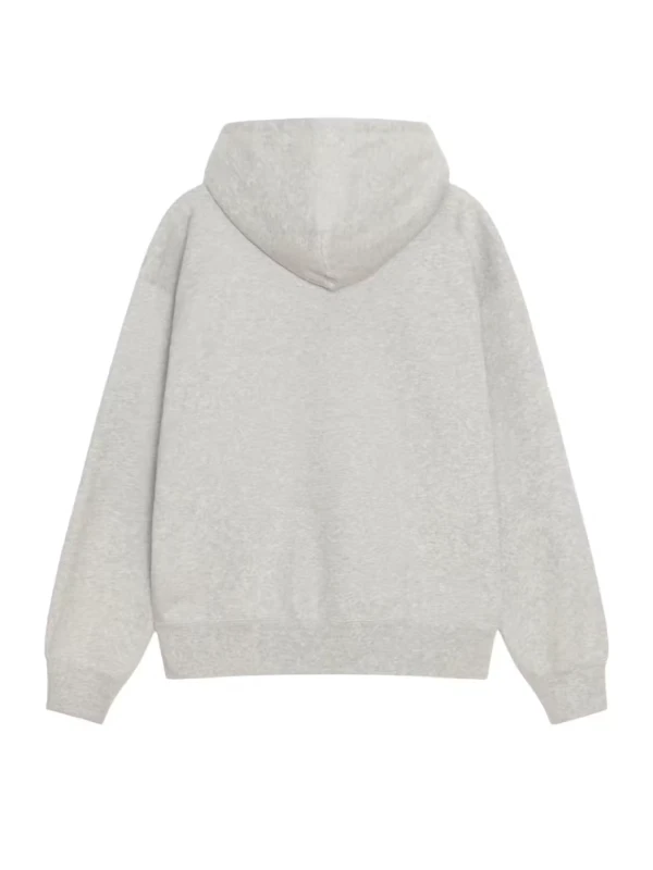 Stussy x Nike Fleece Zip Hoodie Grey