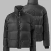 Svea Jakke Volume Puffer Jacket Black