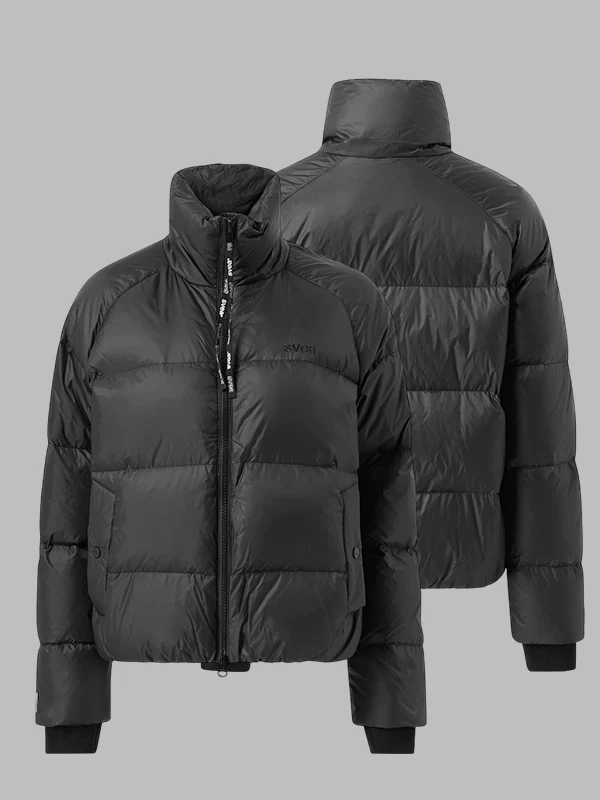 Svea Jakke Volume Puffer Jacket Black