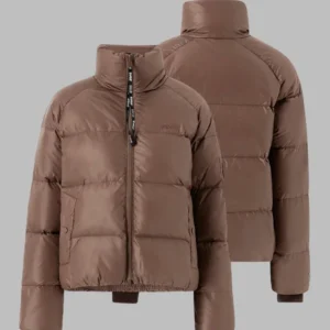 Svea Jakke Volume Puffer Jacket Brown