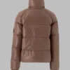 Svea Volume Puffer Jacket Brown