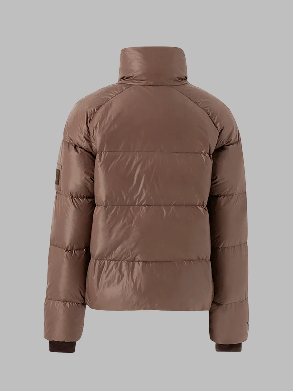 Svea Volume Puffer Jacket Brown