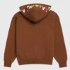 Taylor Swift The Eras Tour Acoustic Piano Brown Zip Up Hoodie