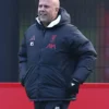 Arne Slot LFC Black Puffer Jacket